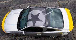 Illustration for article titled Ford Mustang AV-X10 "Dearborn Doll" Takes Off